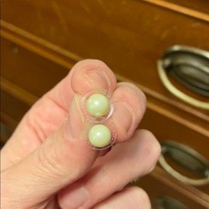 Stella and Dot faux pearl earrings